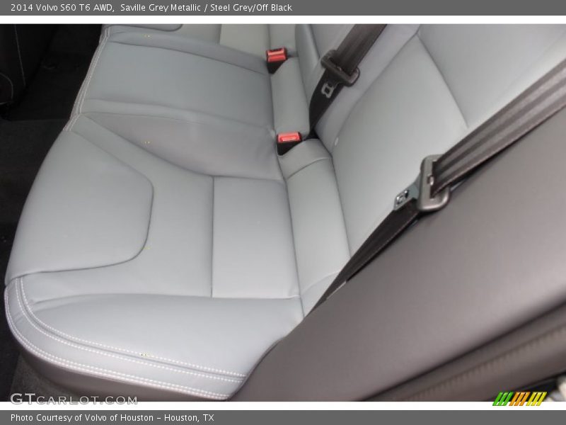 Saville Grey Metallic / Steel Grey/Off Black 2014 Volvo S60 T6 AWD