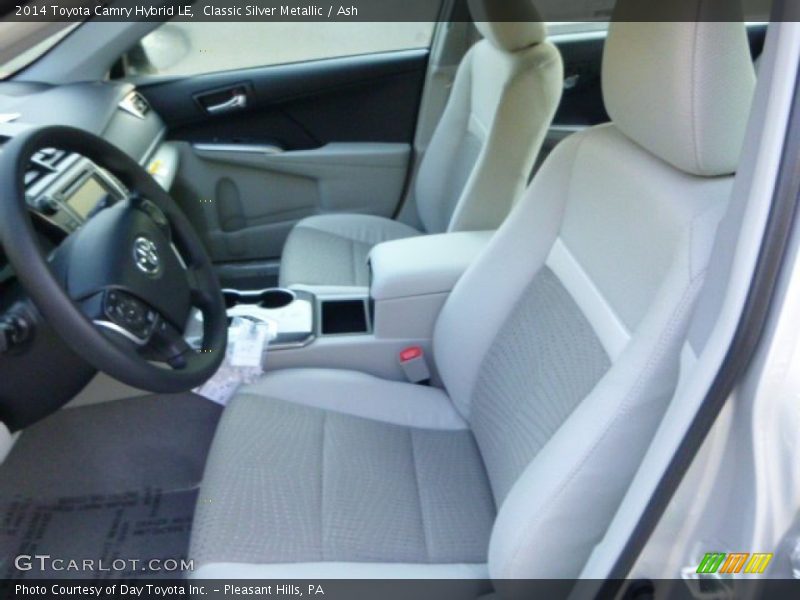 Classic Silver Metallic / Ash 2014 Toyota Camry Hybrid LE