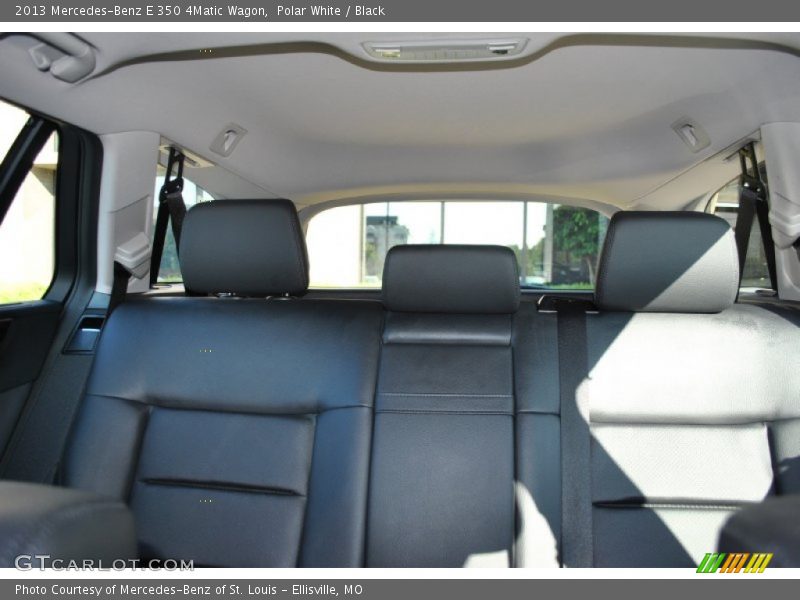 Polar White / Black 2013 Mercedes-Benz E 350 4Matic Wagon