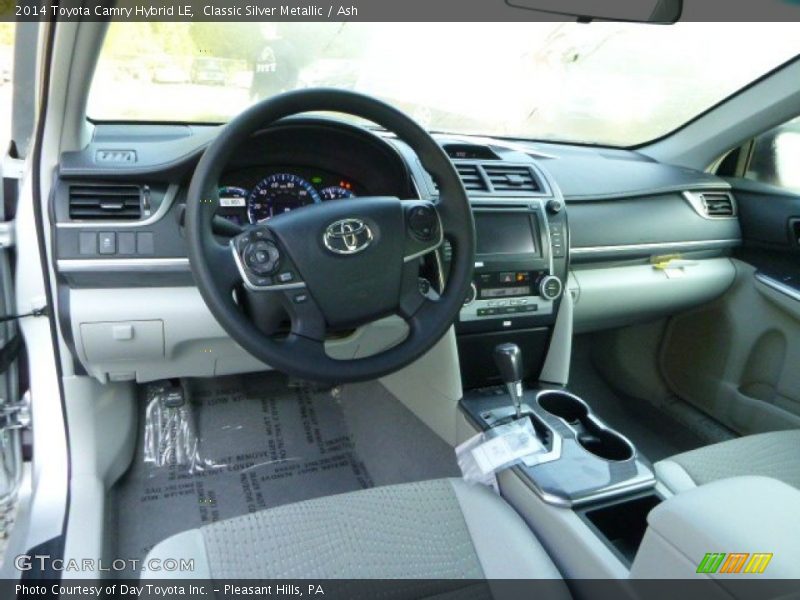  2014 Camry Hybrid LE Ash Interior