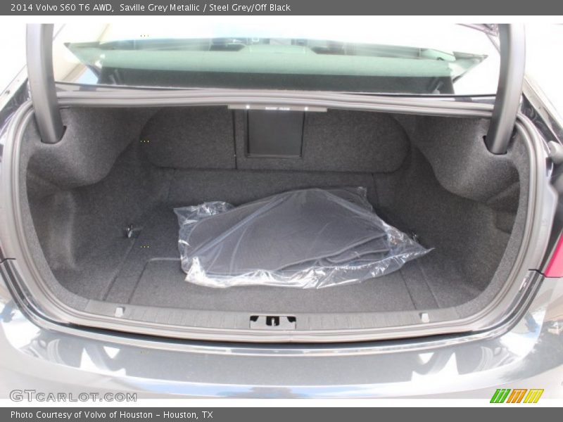  2014 S60 T6 AWD Trunk