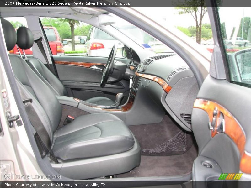 Pewter Silver Metallic / Charcoal 2004 Mercedes-Benz E 320 Sedan