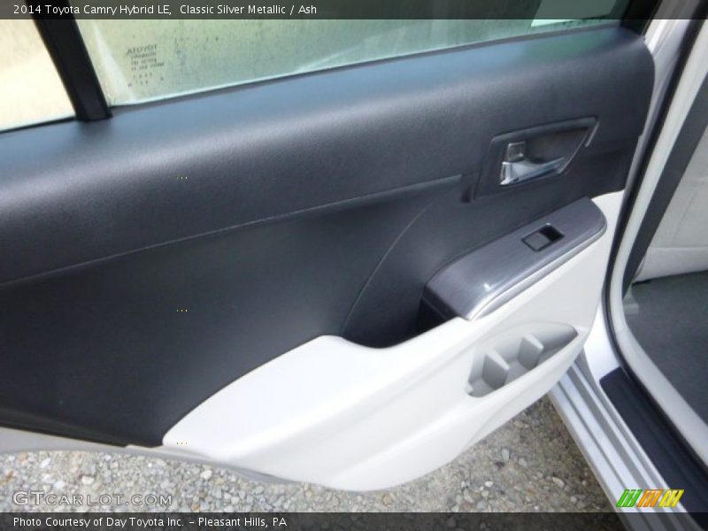 Classic Silver Metallic / Ash 2014 Toyota Camry Hybrid LE