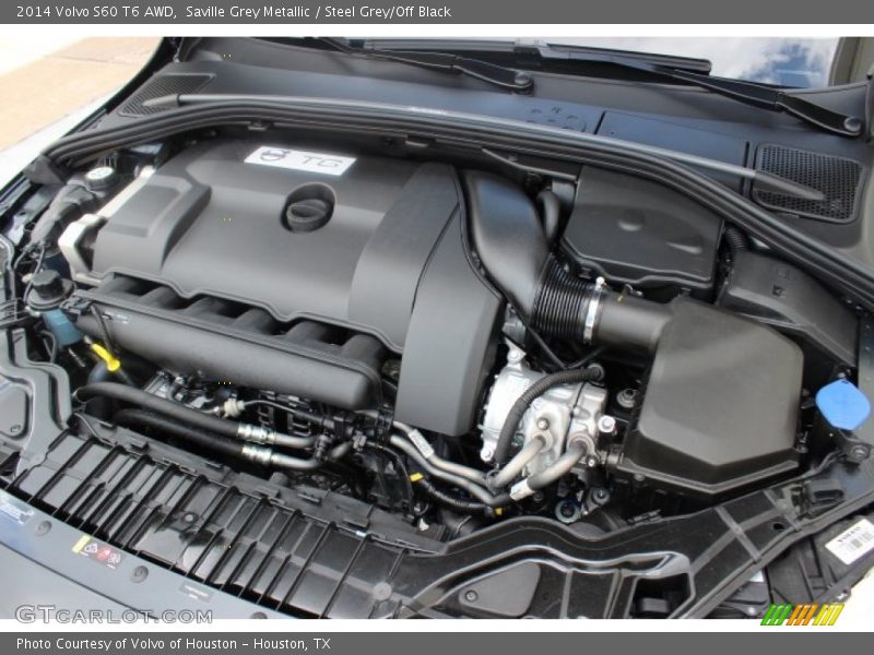  2014 S60 T6 AWD Engine - 3.0 Liter Turbocharged DOHC 24-Valve VVT Inline 6 Cylinder