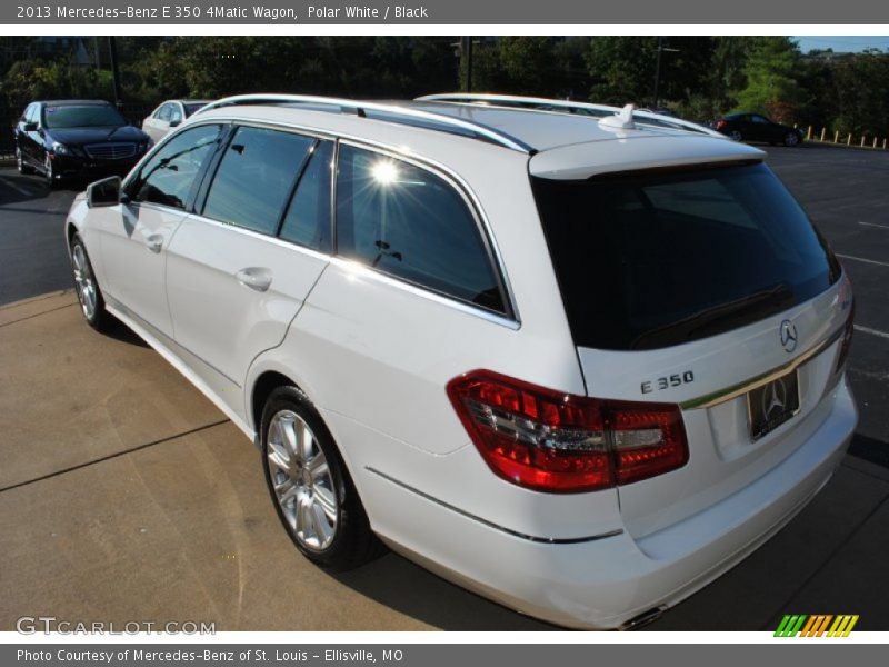 Polar White / Black 2013 Mercedes-Benz E 350 4Matic Wagon