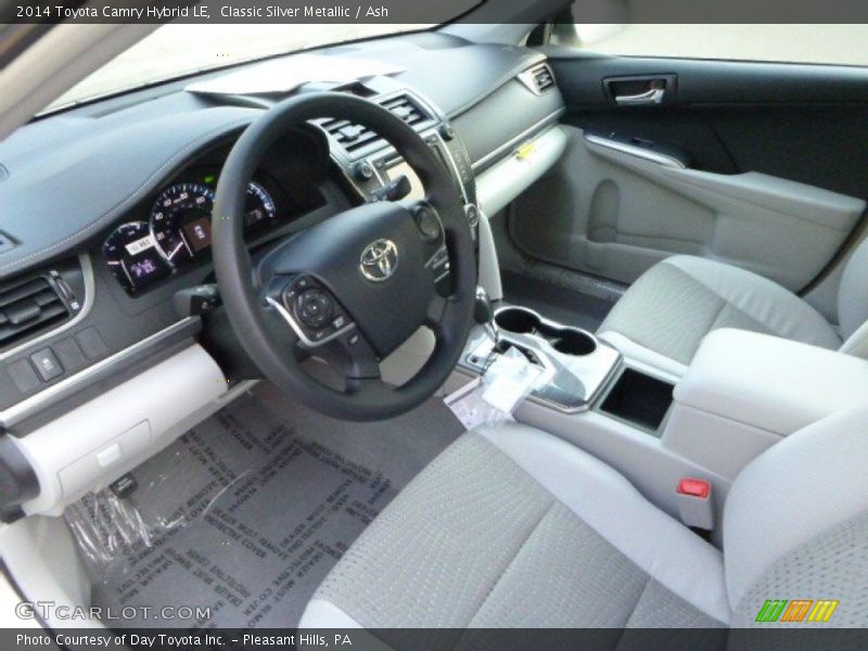 Classic Silver Metallic / Ash 2014 Toyota Camry Hybrid LE