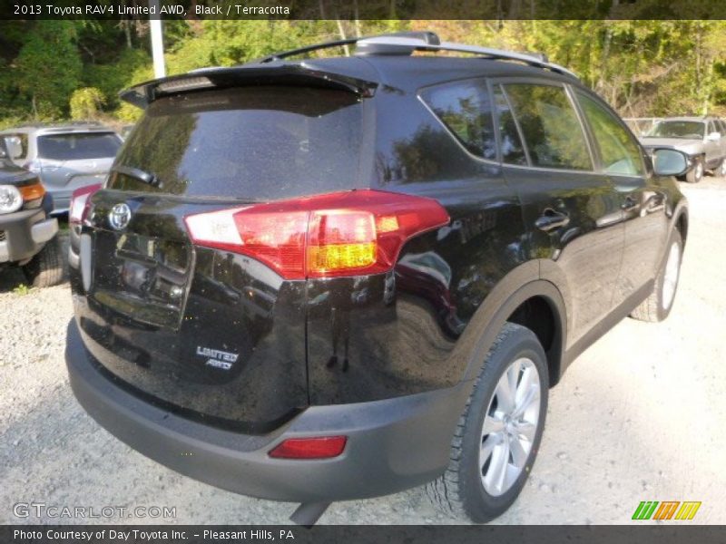 Black / Terracotta 2013 Toyota RAV4 Limited AWD