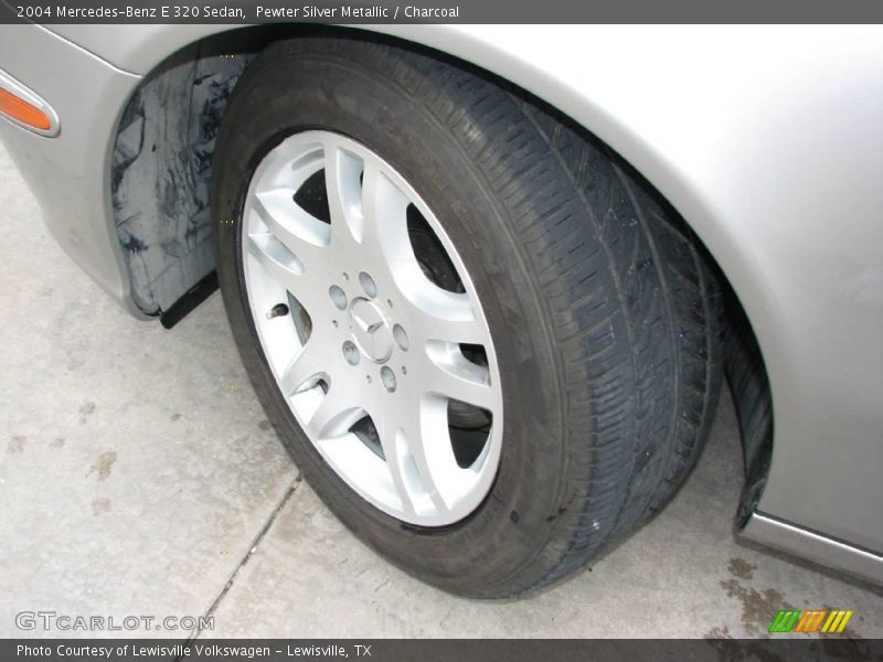 Pewter Silver Metallic / Charcoal 2004 Mercedes-Benz E 320 Sedan