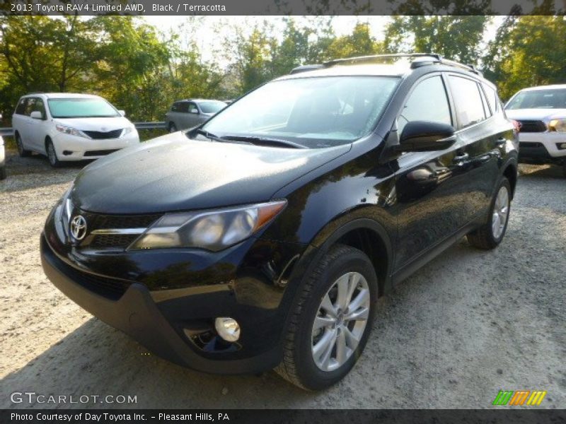 Black / Terracotta 2013 Toyota RAV4 Limited AWD