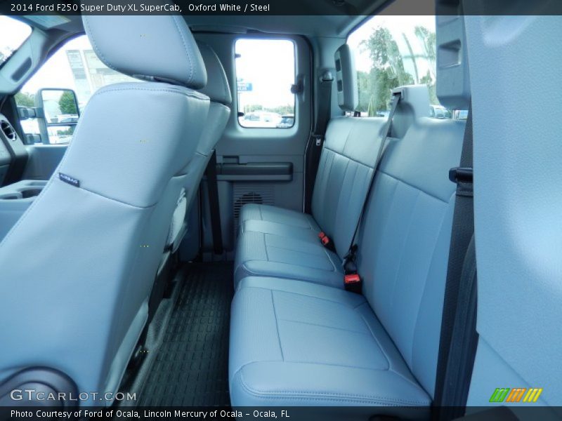 Rear Seat of 2014 F250 Super Duty XL SuperCab