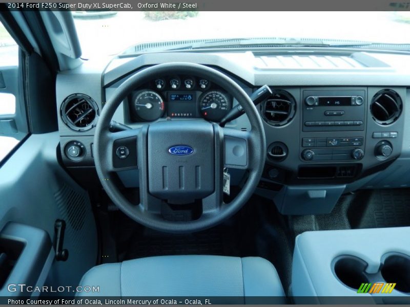 Dashboard of 2014 F250 Super Duty XL SuperCab
