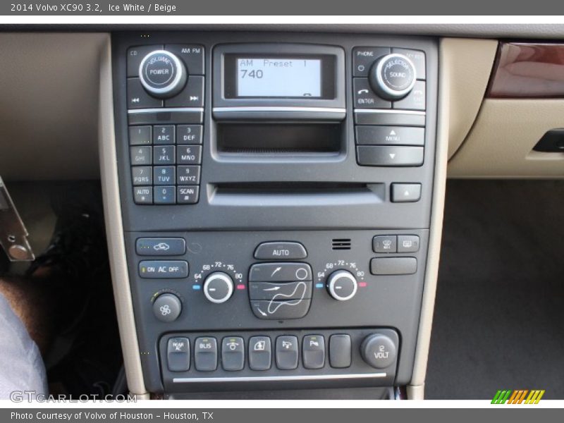 Controls of 2014 XC90 3.2
