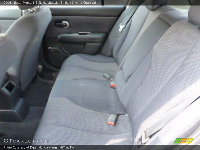 Brilliant Silver / Charcoal 2008 Nissan Versa 1.8 SL Hatchback