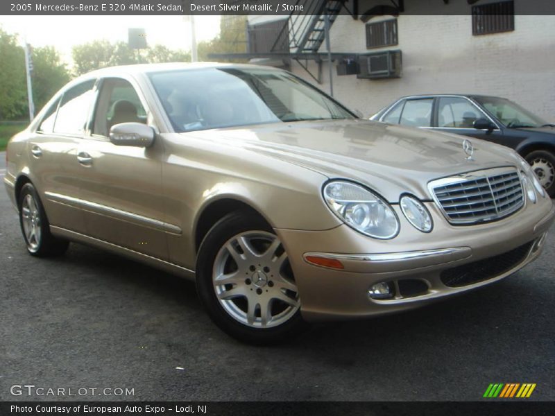 Desert Silver Metallic / Stone 2005 Mercedes-Benz E 320 4Matic Sedan