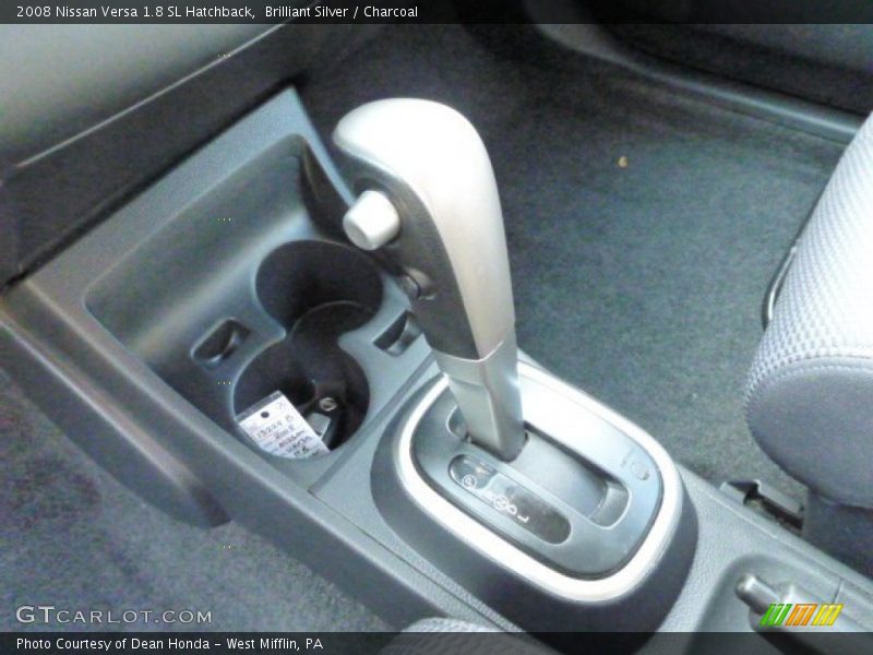 Brilliant Silver / Charcoal 2008 Nissan Versa 1.8 SL Hatchback