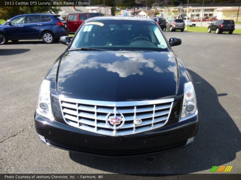 Black Raven / Ebony 2011 Cadillac DTS Luxury