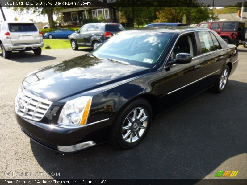 Black Raven / Ebony 2011 Cadillac DTS Luxury