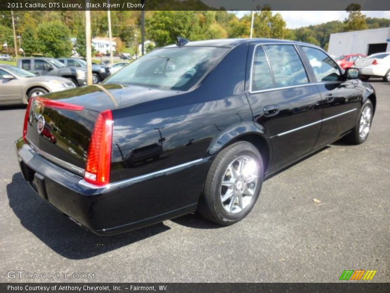 Black Raven / Ebony 2011 Cadillac DTS Luxury