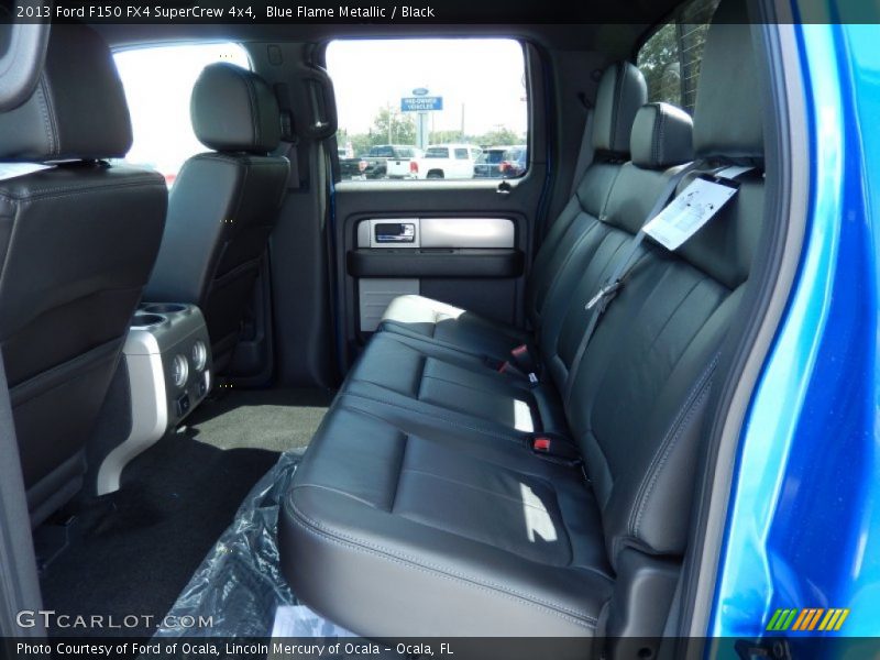 Rear Seat of 2013 F150 FX4 SuperCrew 4x4