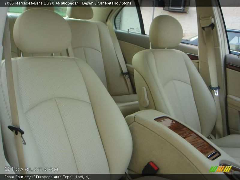 Desert Silver Metallic / Stone 2005 Mercedes-Benz E 320 4Matic Sedan