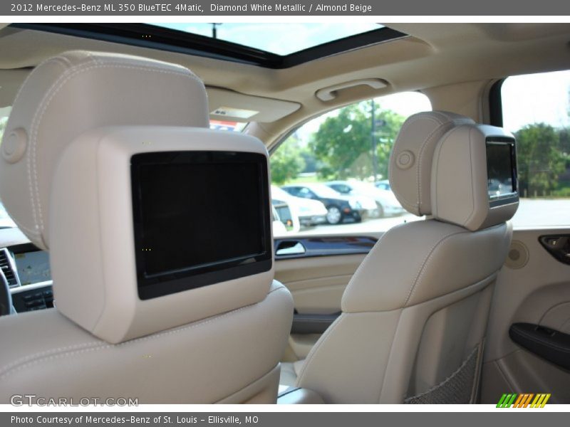 Diamond White Metallic / Almond Beige 2012 Mercedes-Benz ML 350 BlueTEC 4Matic