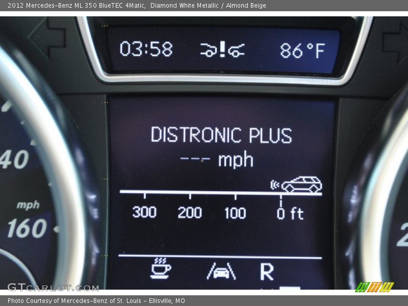 Diamond White Metallic / Almond Beige 2012 Mercedes-Benz ML 350 BlueTEC 4Matic