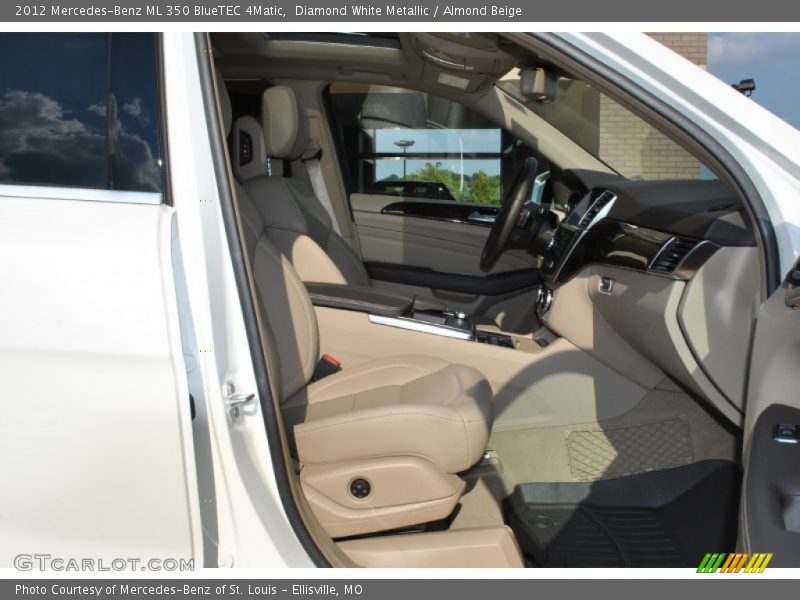 Diamond White Metallic / Almond Beige 2012 Mercedes-Benz ML 350 BlueTEC 4Matic