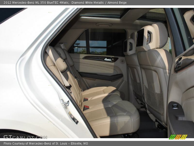 Diamond White Metallic / Almond Beige 2012 Mercedes-Benz ML 350 BlueTEC 4Matic