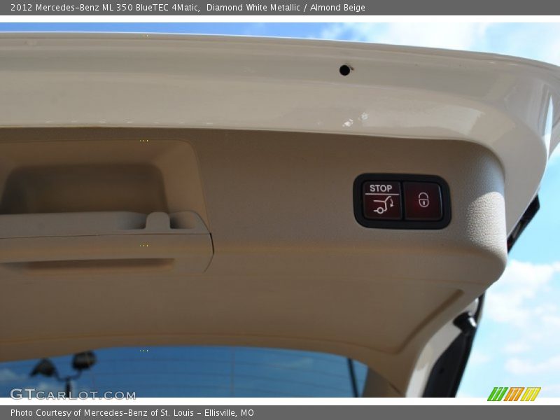 Diamond White Metallic / Almond Beige 2012 Mercedes-Benz ML 350 BlueTEC 4Matic