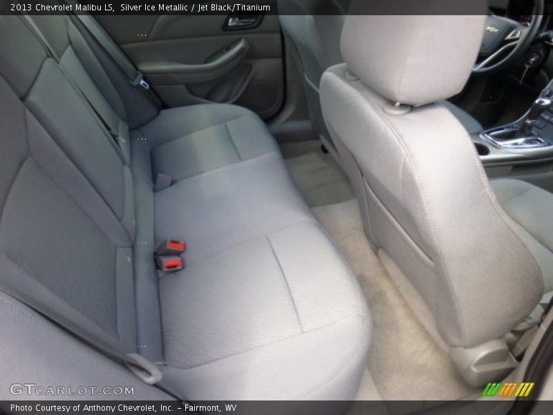 Silver Ice Metallic / Jet Black/Titanium 2013 Chevrolet Malibu LS