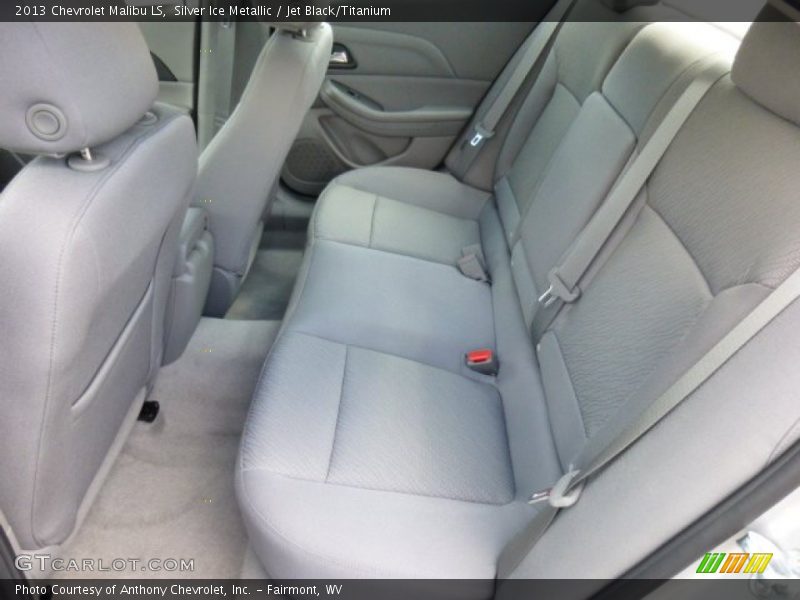 Silver Ice Metallic / Jet Black/Titanium 2013 Chevrolet Malibu LS