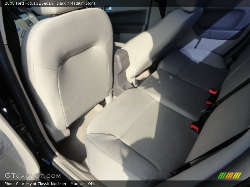 Black / Medium Stone 2008 Ford Focus SE Sedan