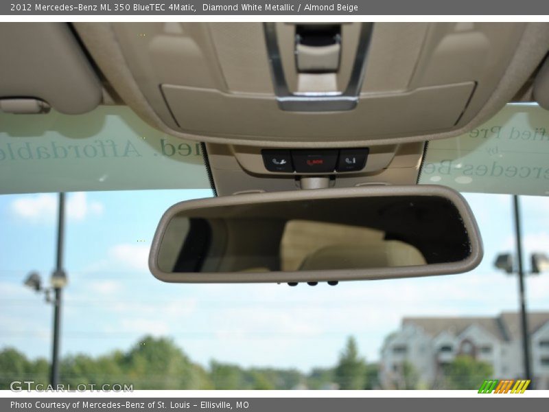 Diamond White Metallic / Almond Beige 2012 Mercedes-Benz ML 350 BlueTEC 4Matic