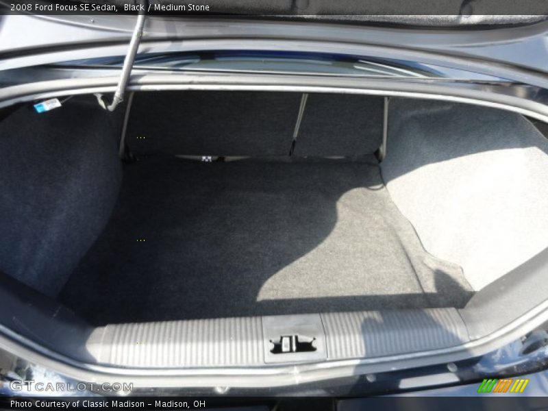 Black / Medium Stone 2008 Ford Focus SE Sedan