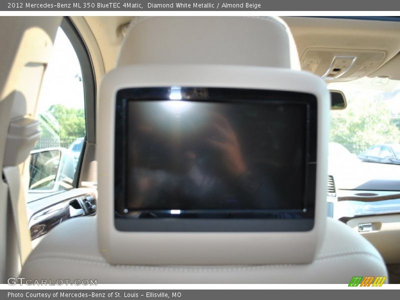 Diamond White Metallic / Almond Beige 2012 Mercedes-Benz ML 350 BlueTEC 4Matic
