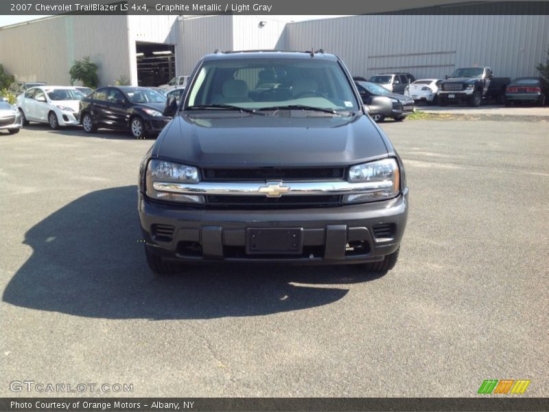 Graphite Metallic / Light Gray 2007 Chevrolet TrailBlazer LS 4x4