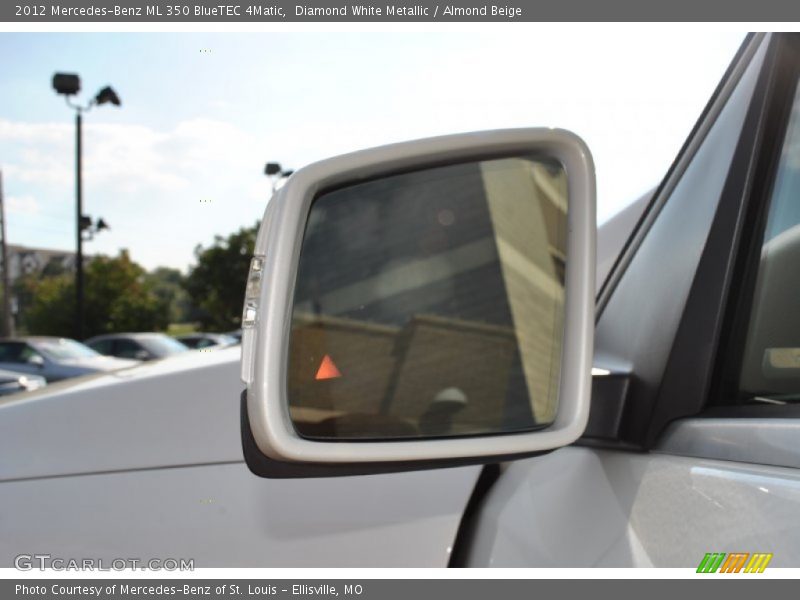 Diamond White Metallic / Almond Beige 2012 Mercedes-Benz ML 350 BlueTEC 4Matic