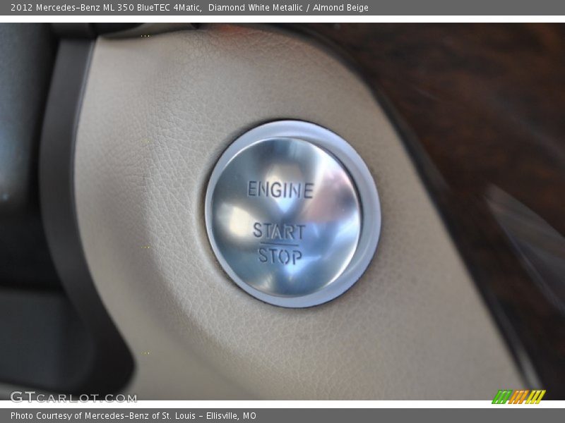 Diamond White Metallic / Almond Beige 2012 Mercedes-Benz ML 350 BlueTEC 4Matic