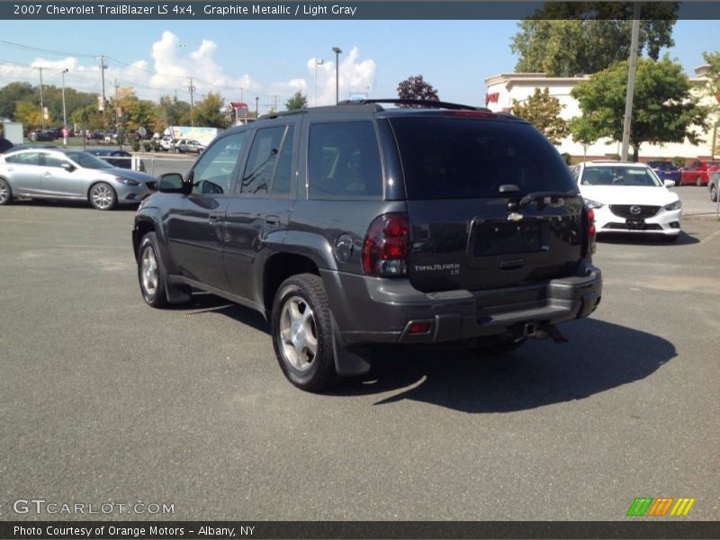 Graphite Metallic / Light Gray 2007 Chevrolet TrailBlazer LS 4x4