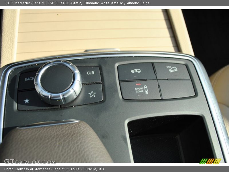 Diamond White Metallic / Almond Beige 2012 Mercedes-Benz ML 350 BlueTEC 4Matic