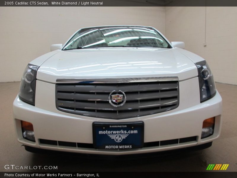 White Diamond / Light Neutral 2005 Cadillac CTS Sedan