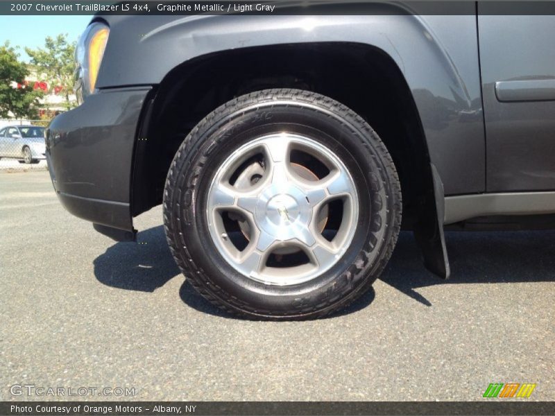 Graphite Metallic / Light Gray 2007 Chevrolet TrailBlazer LS 4x4