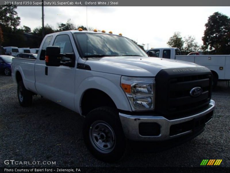 Oxford White / Steel 2014 Ford F350 Super Duty XL SuperCab 4x4
