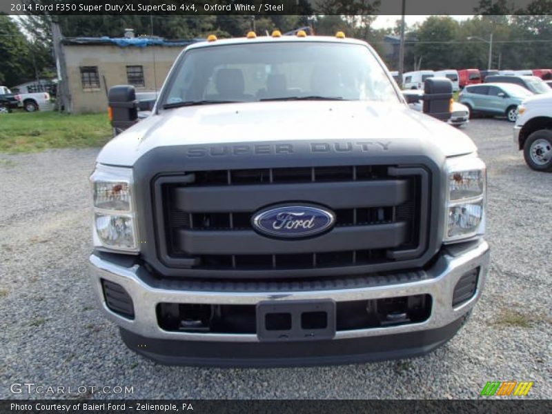 Oxford White / Steel 2014 Ford F350 Super Duty XL SuperCab 4x4