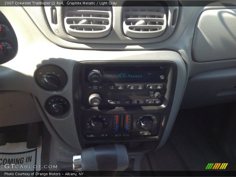 Graphite Metallic / Light Gray 2007 Chevrolet TrailBlazer LS 4x4