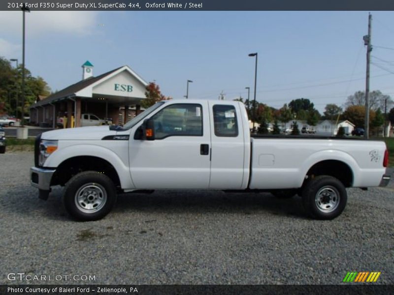 Oxford White / Steel 2014 Ford F350 Super Duty XL SuperCab 4x4