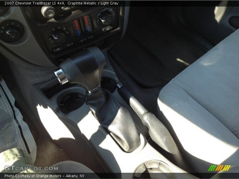 Graphite Metallic / Light Gray 2007 Chevrolet TrailBlazer LS 4x4