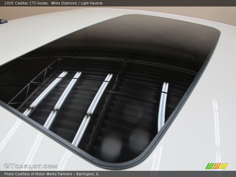 White Diamond / Light Neutral 2005 Cadillac CTS Sedan