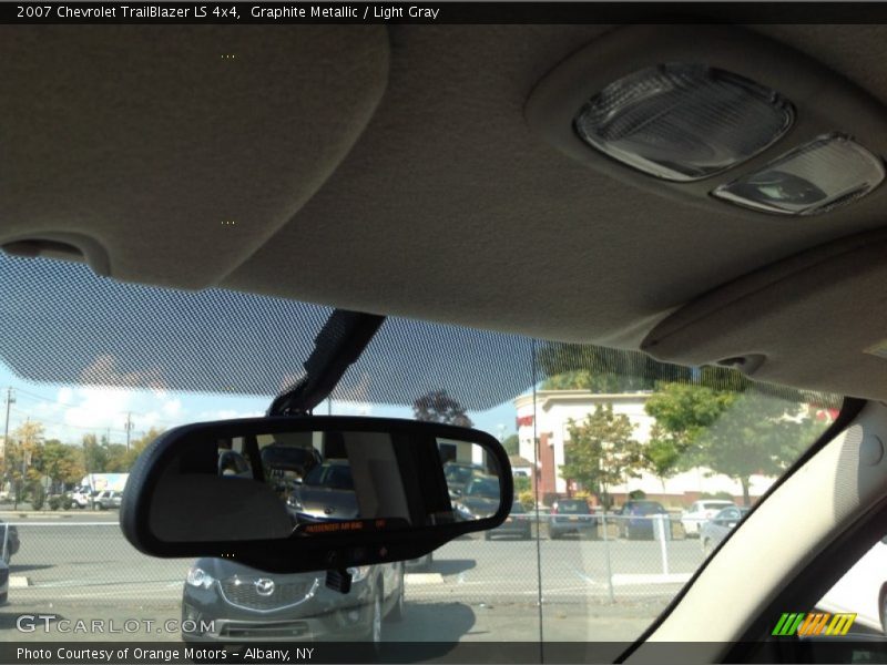 Graphite Metallic / Light Gray 2007 Chevrolet TrailBlazer LS 4x4