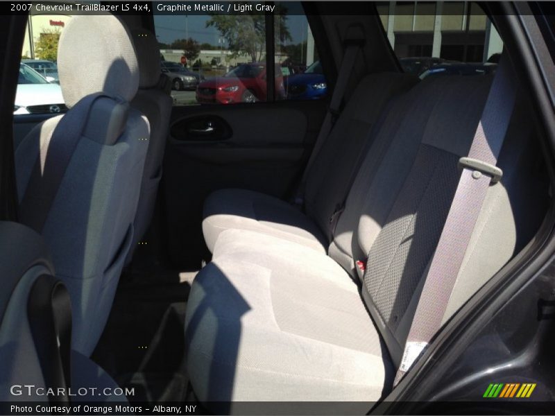 Graphite Metallic / Light Gray 2007 Chevrolet TrailBlazer LS 4x4